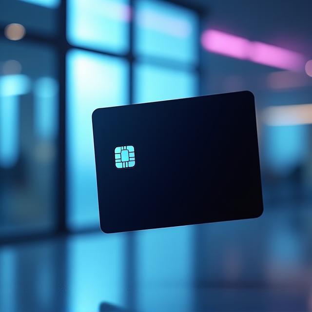 Modern corporate card display